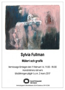 Vernissagekort - Sylvia Fullman